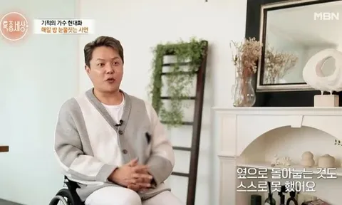 Nam ca sĩ nghẹn ngào tiết lộ lý do giấu con sau tai nạn tàn khốc khiến bản thân bị liệt nửa người, chấp nhận ly hôn để vợ nuôi 2 con