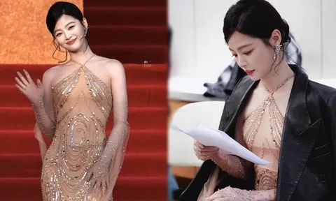 Khoảnh khắc đời thường cực yêu của Tân Chỉ Lôi: Đi thảm đỏ xong vẫn phải về... học bài