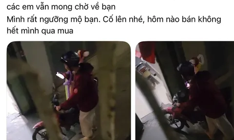 Nam sinh vừa bán bóng bay dạo vừa gọi cho mẹ gây xúc động, nhưng cái kết mới bất ngờ và khiến dân mạng trầm trồ