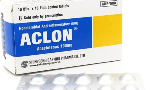 Người dân cần lưu ý: Bộ Y tế thu hồi khẩn cấp lô thuốc Aclon 100mg trên toàn quốc, vì sao?