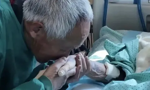 Hành trình 105 ngày lặng lẽ của tình yêu trọn đời khiến cả Trung Quốc rơi nước mắt: Cụ ông 82 tuổi vượt 12 tiếng mỗi ngày chỉ để nắm tay vợ trong 30 phút