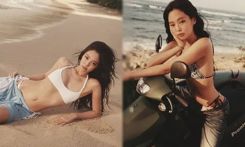 Jennie (BlackPink) làm mạng xã hội "nổ tung" khi khoe body 0% mỡ thừa với bikini tự thiết kế