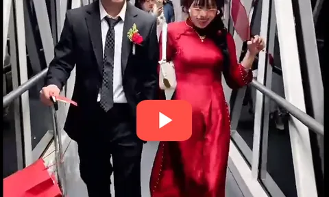 Lãng mạn hơn phim: Chuyến bay rước dâu gần 1.000 km khiến dân mạng ‘tan chảy’”