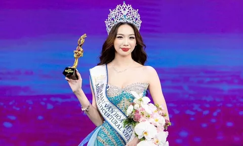 Khí chất thanh tao của tân Hoa hậu Văn hóa Việt Nam 2026 Nguyễn Trần Hà Linh