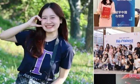 Nữ sinh Việt được đại học Top 1 Trung Quốc vinh danh trang chủ: Từ cựu thủ khoa Ngoại thương đến biểu tượng truyền cảm hứng