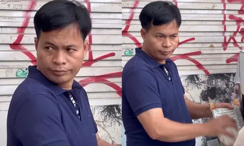 Anh bán bò bía “đảo mắt như rang lạc” gây sốt mạng xã hội là ai?