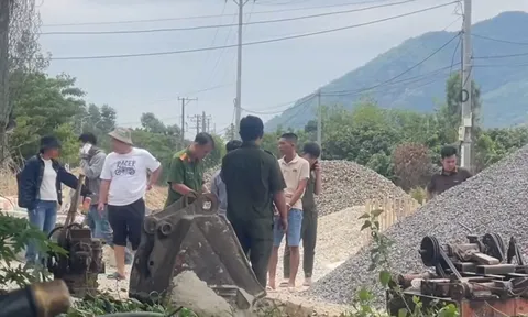 Đêm bất thường tại công trình đường 991B: Cha tử vong trong lán, con trai trọng thương bất tỉnh bên đường