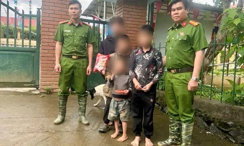 Giải cứu thành công 3 trẻ nhỏ đi lạc cách nhà 3km trong đêm tối: Xót xa hoàn cảnh anh em tự chăm sóc nhau
