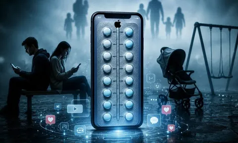 Smartphone đang “kéo tụt” tỷ lệ sinh toàn cầu?