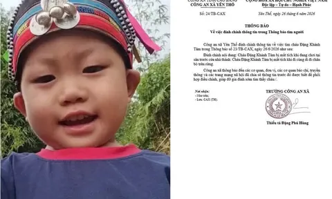 Vụ bé gần 2 tuổi mất tích ở Cao Bằng: Công an tiết lộ chi tiết bất ngờ về địa hình "nội bất xuất, ngoại bất nhập"