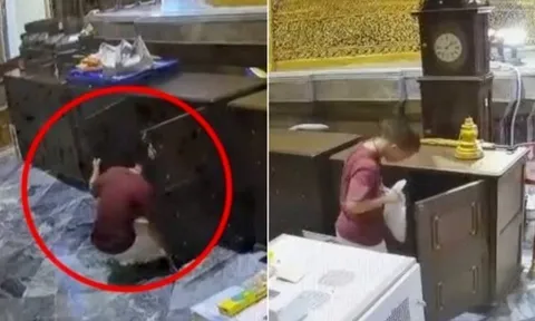 Trộm tiền công đức trong chùa rồi ăn chơi, thiếu niên 18 tuổi quay lại gây án thì sa lưới