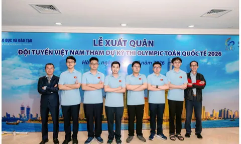 Việt Nam vào top 5 Olympic Toán học quốc tế 2026, 6/6 học sinh giành huy chương