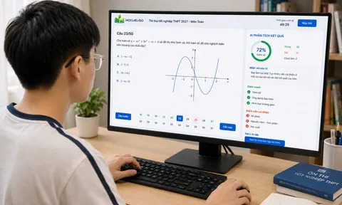 Lộ trình thi THPT trên máy tính từ năm 2027: 2K9 bứt phá nhờ AI và ngân hàng đề chuẩn hóa