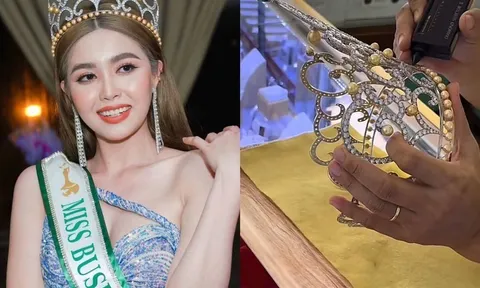 Tranh cãi vương miện hoa hậu 3 tỷ đồng "không phải vàng, kim cương": BTC lên tiếng