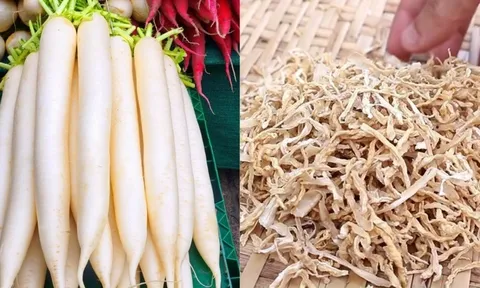 Mách bạn bí quyết bảo quản củ cải trắng, để cả năm vẫn tươi ngon