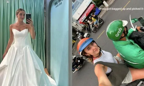 Váy cưới Việt bất ngờ hút khách quốc tế: Điều gì khiến nhiều cô dâu phương Tây “mê mẩn” thiết kế "made in" Việt Nam?