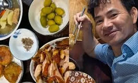 Mâm cơm nhà cục trưởng Xuân Bắc gây chú ý vì một điều giản dị này