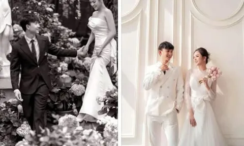 Chiếc váy cưới từng khiến Thu Quỳnh được khen hết lời, nhìn loạt ảnh năm ấy mới hiểu vì sao dân mạng vẫn nhớ