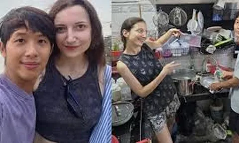 Lần đầu gặp nhau gần như không nói nổi một câu, cô gái Nga vẫn quyết định cưới chàng trai Vĩnh Long