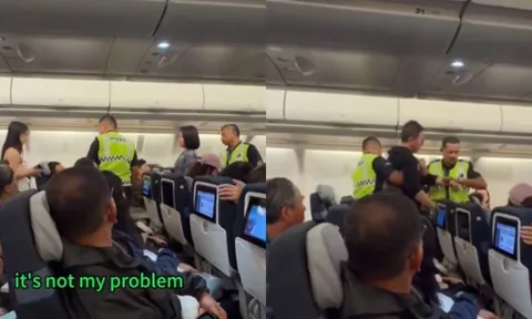 Bị đuổi khỏi máy bay vì sàm sỡ tiếp viên, người đàn ông gây phẫn nộ với lời biện minh: "Tôi chỉ vỗ nhẹ 2 cái"