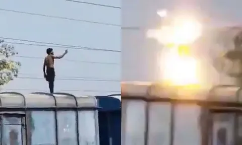 Trèo lên nóc tàu hỏa "sống ảo", nam thanh niên bị phóng điện tử vong: Hé lộ tình tiết gây phẫn nộ