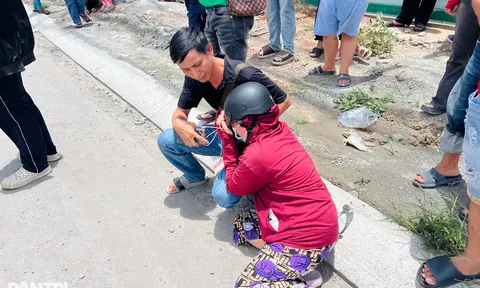 Vụ nam thanh niên ở TP.HCM bị xe buýt cán tử vong: Nghẹn lòng cảnh người mẹ ngã quỵ tại hiện trường