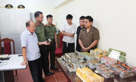 Thuê chung cư cao cấp làm "đại bản doanh" livestream trúng thưởng lừa đảo, đối tượng cầm đầu Hoàng Văn Duẩn và Hoàng Văn Duy bị bắt