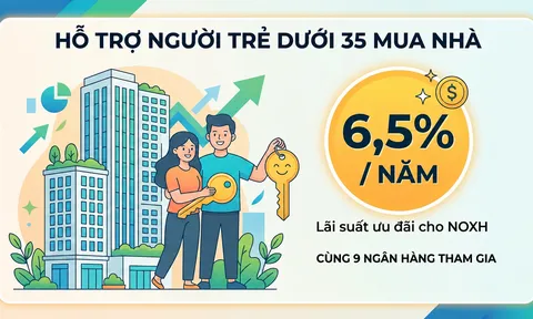 Danh sách 9 ngân hàng cho người dưới 35 tuổi vay mua nhà ở xã hội lãi suất 6,5%/năm