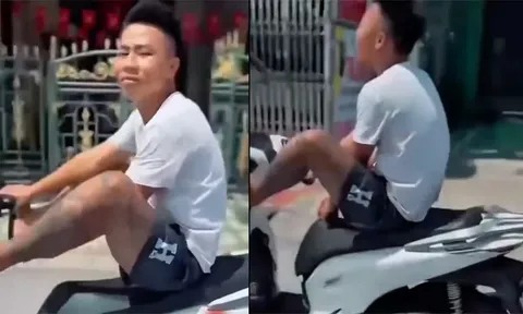 Bay luôn chiếc SH vì màn "múa chân" lái xe ngông cuồng của thiếu niên 17 tuổi