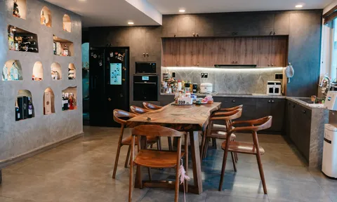 Cận cảnh penthouse 270m² của Ngô Kiến Huy: Thiết kế hiện đại, có phòng gym và khu vườn trên ca