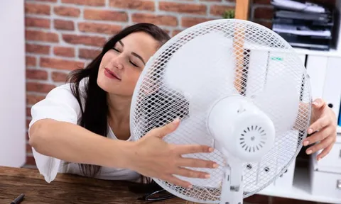 Vừa đi nắng về đã bật quạt, điều hòa thổi thẳng vào mặt: Thói quen giải nhiệt tiềm ẩn nguy cơ liệt mặt