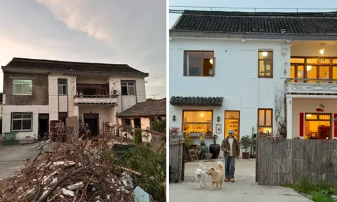 Thuê nhà quê 5 triệu đồng/tháng, chàng trai chi gần 600 triệu cải tạo không gian sống trong mơ sau 10 năm đi làm