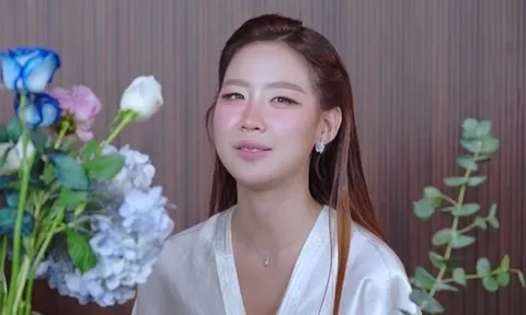 Hoa hậu Bảo Ngọc lộ biểu cảm khác lạ sau ồn ào học bổng thạc sĩ, một chi tiết khiến dân mạng bàn tán