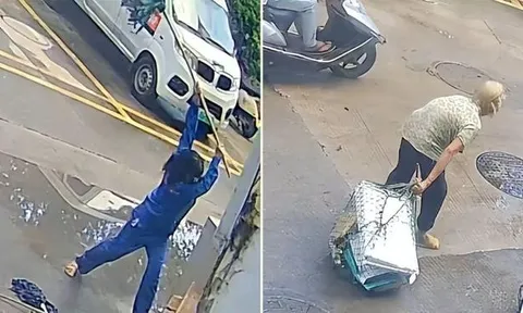 Người phụ nữ dùng cây lau nhà đánh cụ bà 89 tuổi nhặt ve chai đến mất thị lực tạm thời gây phẫn nộ
