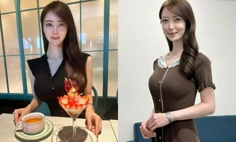 Mặc váy len ôm sát khoe đường cong, nữ MC khiến cộng đồng mạng không thể rời mắt: Nhan sắc đẹp đến mức như AI tạo ra