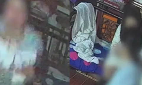 Clip: Hãi hùng khoảnh khắc bé sơ sinh 26 ngày tuổi ngã chúi đầu sau khi tuột khỏi vòng tay người giữ trẻ