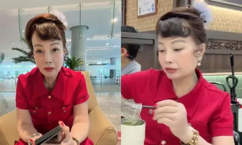 Livestream, 'cô dâu 62 tuổi' Thu Sao khiến CDM ngã ngửa với nhan sắc hiện tại, chồng cũ Hoa Cương bị réo tên