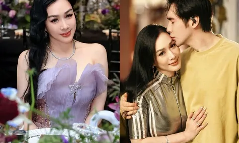 Hoa hậu gốc Việt U60 giữ vẻ trẻ đẹp như 30, khao khát sinh con lần 4 cho chồng kém 12 tuổi