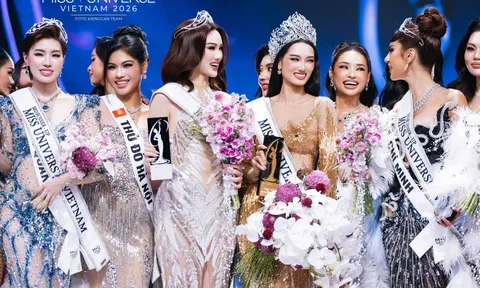 Á hậu Miss Universe Vietnam 2026 Trịnh Mỹ Anh lên tiếng về nhóm chat nói xấu đồng nghiệp