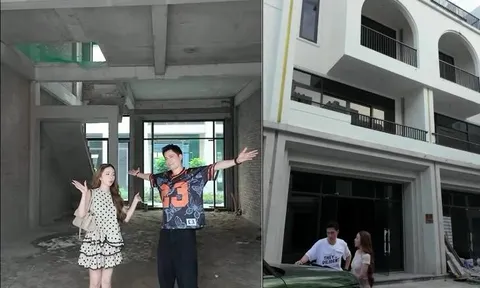 Cận cảnh dinh thự 5 tầng tại Hà Nội của Việt Anh và nữ diễn viên phim giờ vàng sau khi công khai hẹn hò