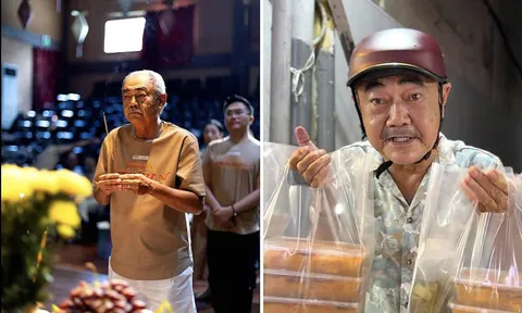 Cuộc sống U70 của NSND nổi tiếng: Bán đồ ăn online, tự lái xe máy đi giao hàng