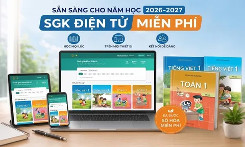 Bộ SGK điện tử miễn phí hỗ trợ học sinh chuẩn bị cho năm học 2026–2027