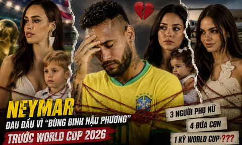 Có 4 người con với 3 phụ nữ, Neymar vướng rắc rối gia đình trước ngày hội World Cup