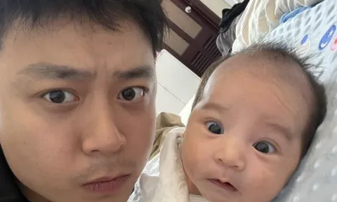 Con trai NSND Hoàng Dũng nói quý tử không giống mình, khán giả nhận xét: "Nhìn y chang Người phán xử"