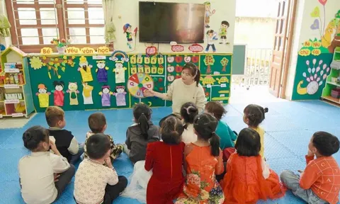 Từ 9/4, giáo viên mầm non phải có năng lực số, ngoại ngữ, cụ thể thế nào?