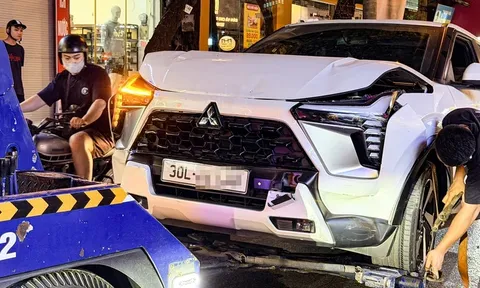 Kết quả ma túy, nồng độ cồn và danh tính cô gái 33 tuổi có biểu hiện lạ tông liên hoàn 4 xe ở Hà Nội