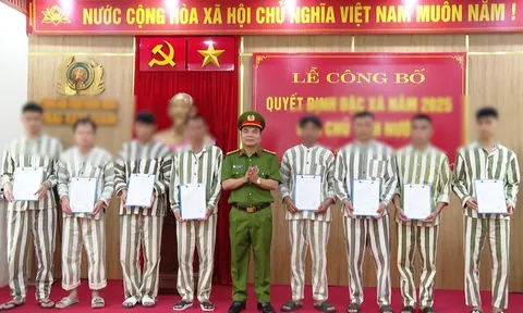 Đã có Hướng dẫn 33/HD-HĐTVĐX về đặc xá năm 2026