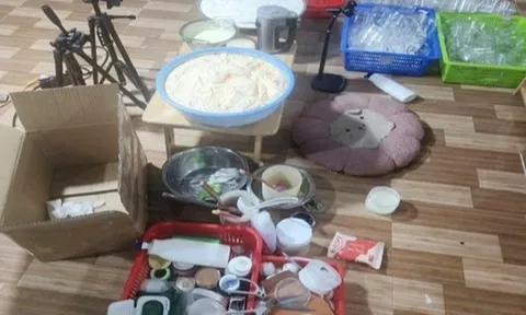 "Kem ủ da siêu trắng" được pha từ bột gạo và hóa chất như thế nào?