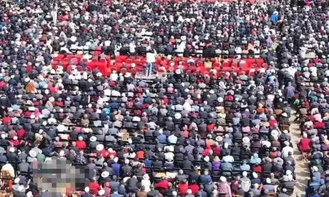 Doanh nhân chi 1,9 tỷ đồng làm lễ mừng thọ cha náo nhiệt suốt 6 ngày, "đãi" cả làng xem kịch miễn phí