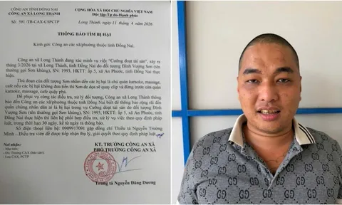 Vụ bắt giữ Sơn "khùng" chuyên "tống tiền" các chủ quán karaoke, massage: Công an thông báo tìm bị hại